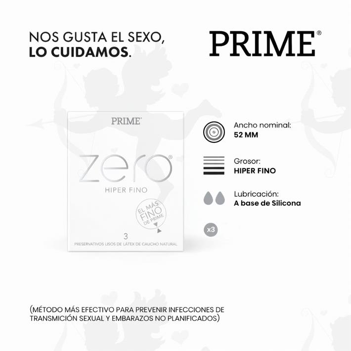 Cód: FP ZERO - Preservativos Zero Hipero Fino - $ 6200